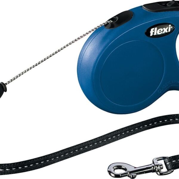 Lesa Flexi Snur Classic S 5 m /12 kg Albastru 11782