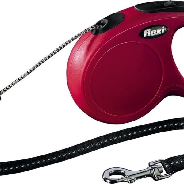 Lesa Flexi Snur Classic M 5 m /20 kg Rosu 11793