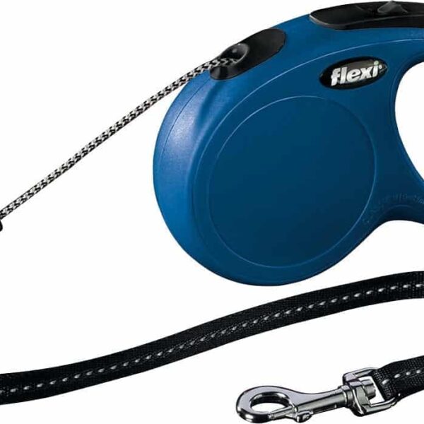 Lesa Flexi Snur Classic M 5 m /20 kg Albastru 11792