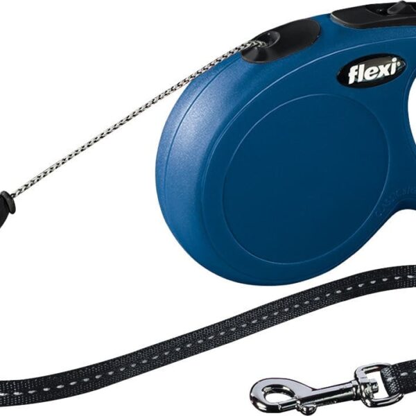 Lesa Flexi Snur Classic Long S 8 m 12 kg Albastru 11802