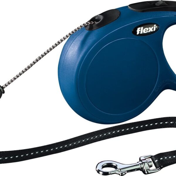 Lesa Flexi Snur Classic Long M 8 m 20 kg Albastru 11812
