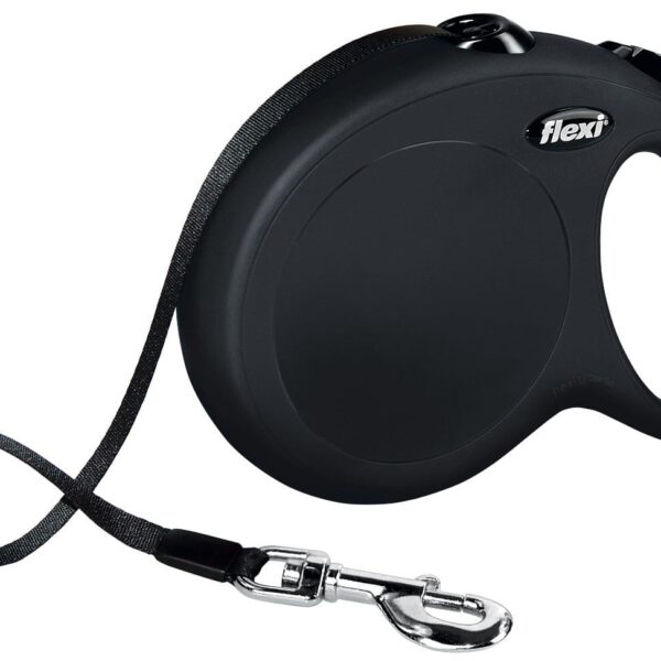 Lesa Flexi Clasic Banda Giant 50 kg 8 m Negru 11731