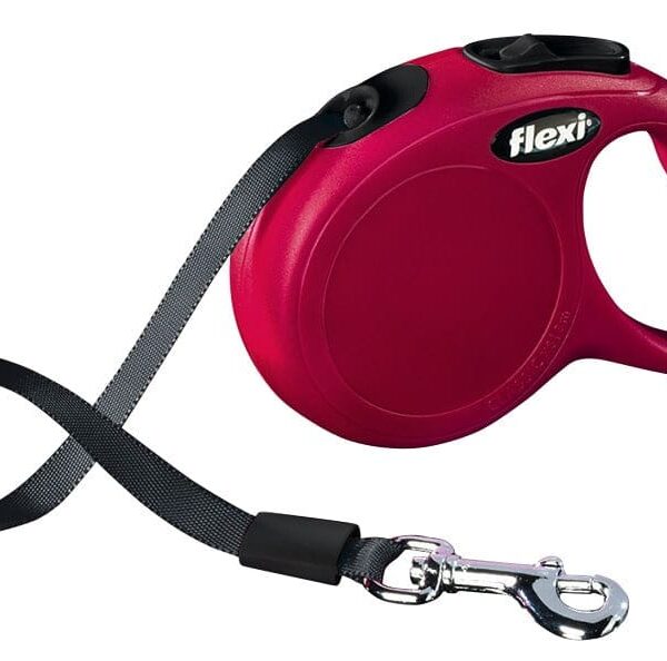 Lesa Flexi Banda Classic XS 3 m 12 kg Rosu 11823