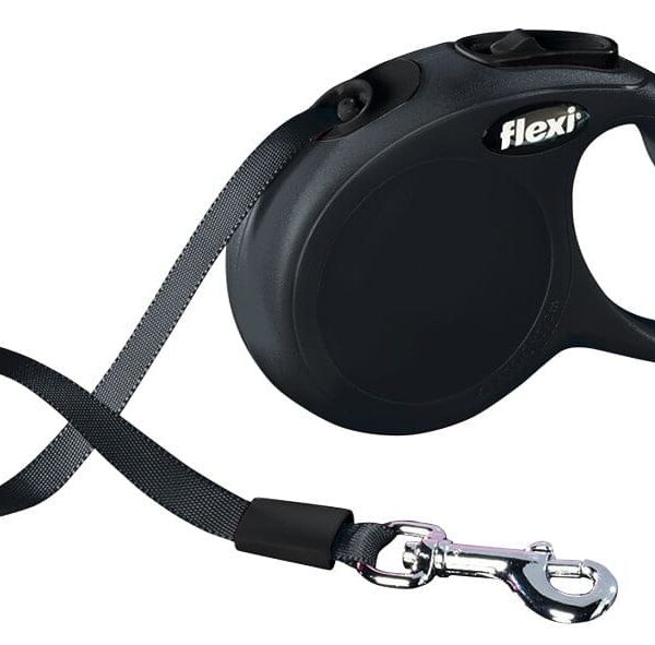 Lesa Flexi Banda Classic XS 3 m 12 kg Negru 11821