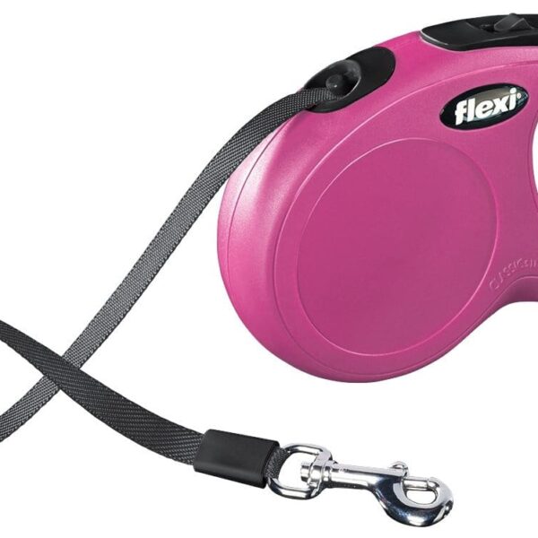 Lesa Flexi Banda Classic S 5 m 15 kg Roz 11836