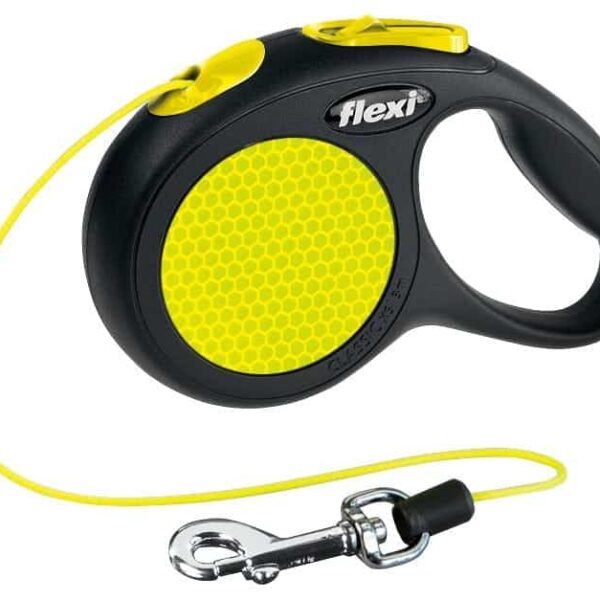 Lesa Flexi New Classic Neon cu Snur XS 3 m Neon 8 k 20910