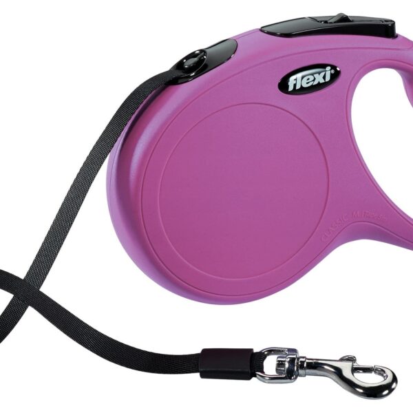 Lesa Flexi Banda Classic M 5 m 25 kg Roz 11716