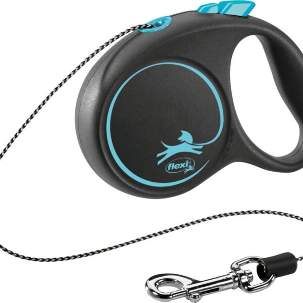 Lesa Flexi Black Design Snur XS: 3m/8kg