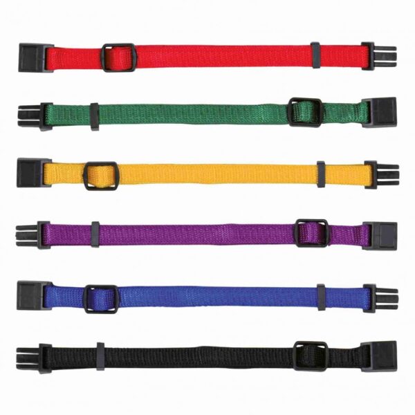 Zgarda Chinga Reglabila M-L 22-35 cm/10 mm 6 buc/set 15555