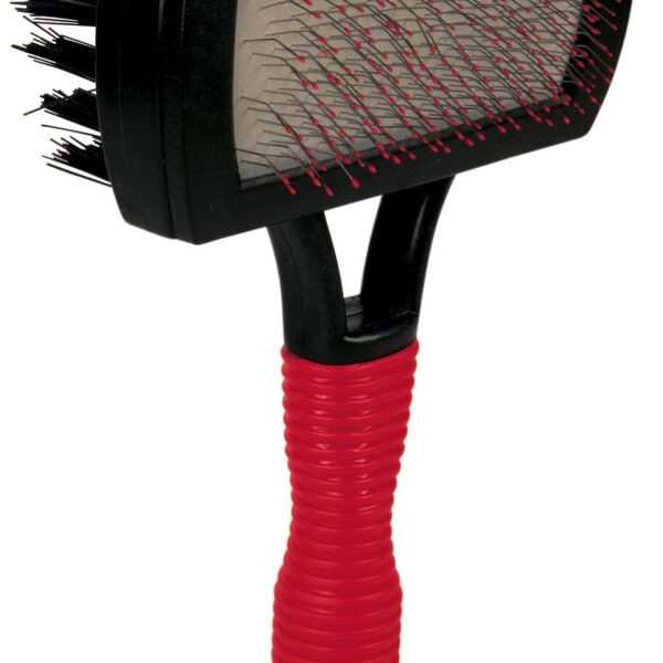 Perie Plastic cu Doua Fete 10x17 cm 11 2306