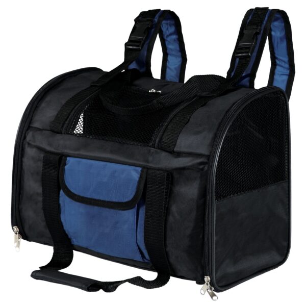 Rucsac Connor Nylon 44x30x21 cm Negru/Albastru 2882