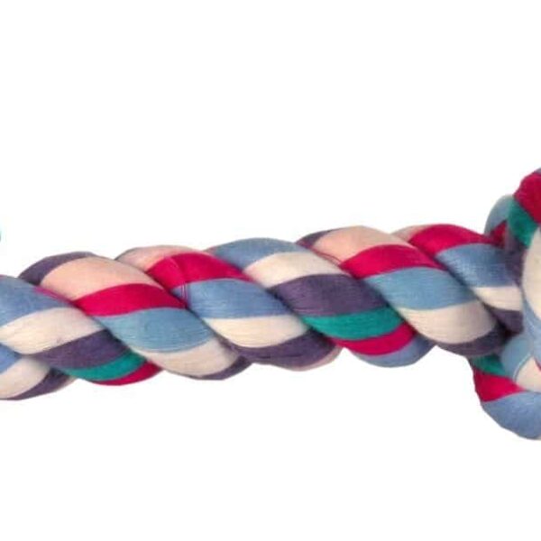 Jucarie Sfoara cu 2 Nod Mare 26 cm/125 g 3272