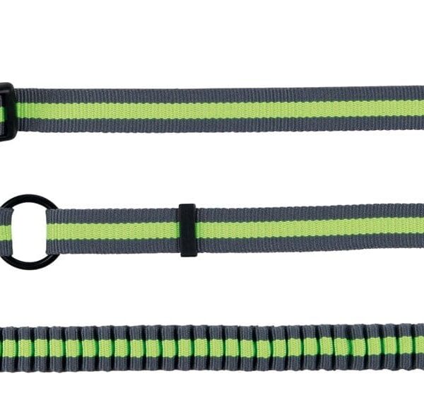 Lesa Jogging cu Amortizor 1.33-1.80 m/20 mm Verde/Negru 12763