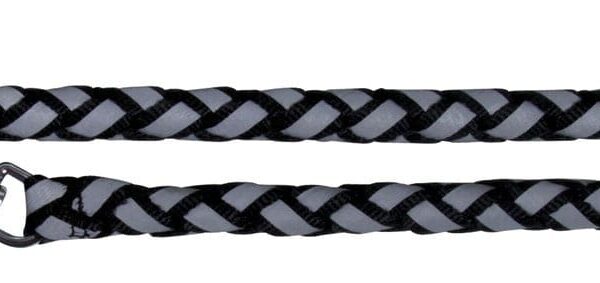 Lesa Coarda Reflectorizant 12 mm/2 m Negru 13581