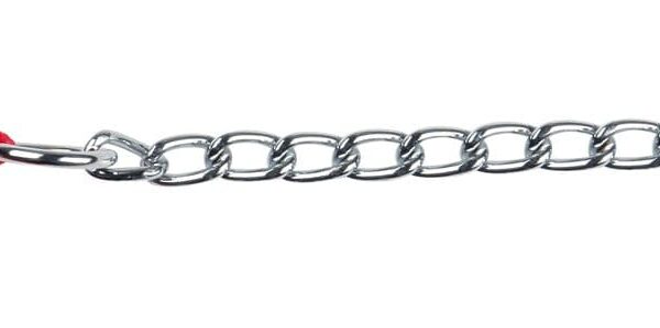 Lesa Lant Clasic Maner Chinga 1 m/4 mm Rosu 14033