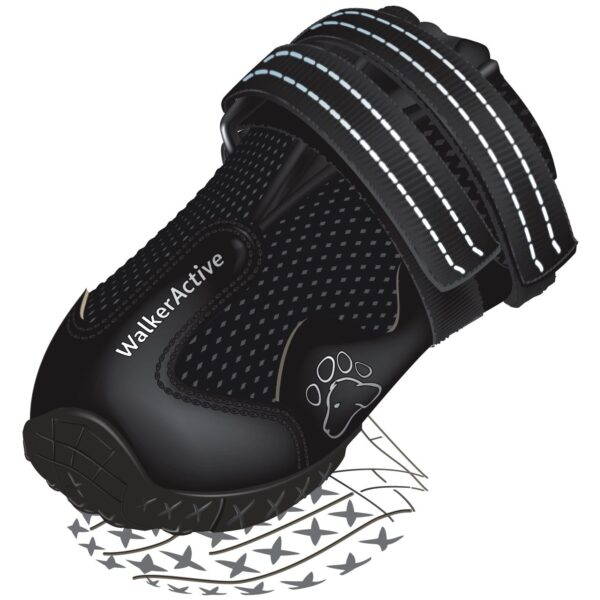 Pantof Impermeabil Robust S-M 2 bucati Negru 19462