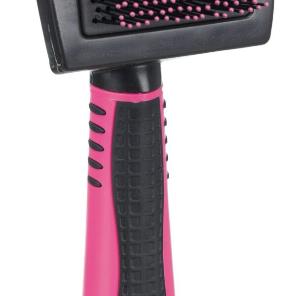 Perie Tesala 7x16 cm Roz /Negru 23125