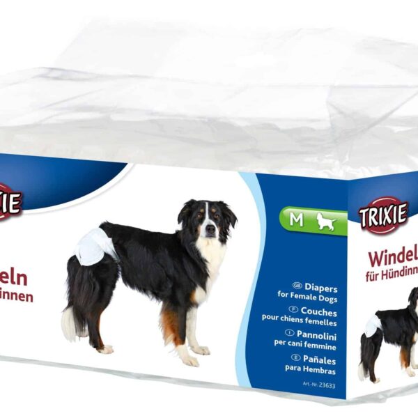 Scutece pentru Caini M (12 buc) pentru Femele 32-48 cm 23633