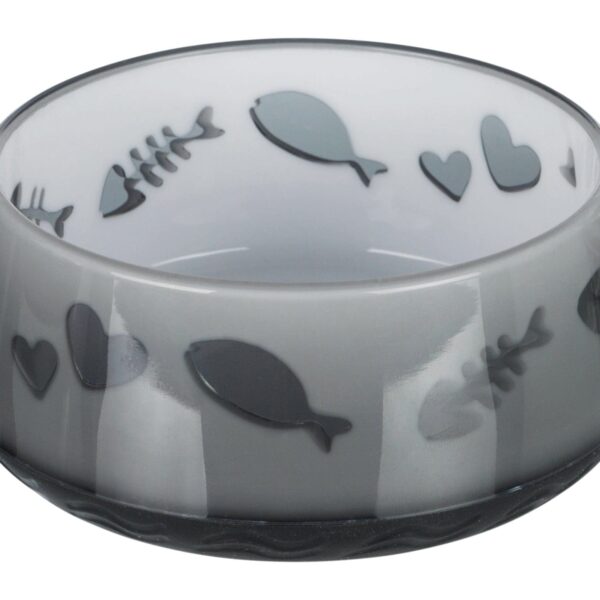 Castron Plastic Lovely Pisica 0.3 l/12 cm 24420