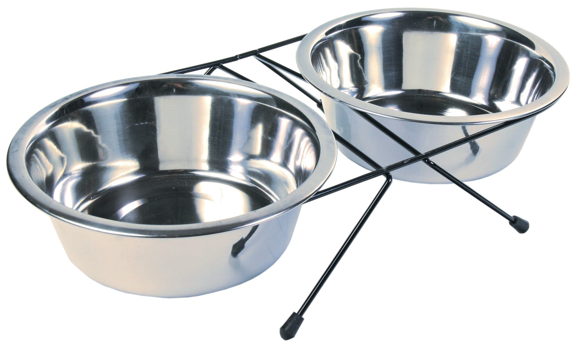 4011905248332 Set 2 buc Castron Inox In Suport 1.8 l/20 cm 24833
