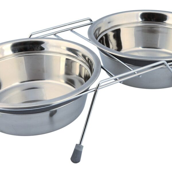 Castron Inox Dublu 2x1.5 l/21 cm cu Suport 25233