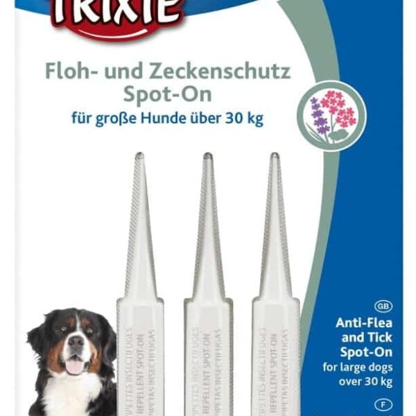 Picaturi Antiparazitare pentru Caini Peste 30 kg 3x5 ml 25375