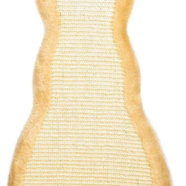 Sisal Perete In Forma de Pisica 35x69 cm Bej 43112