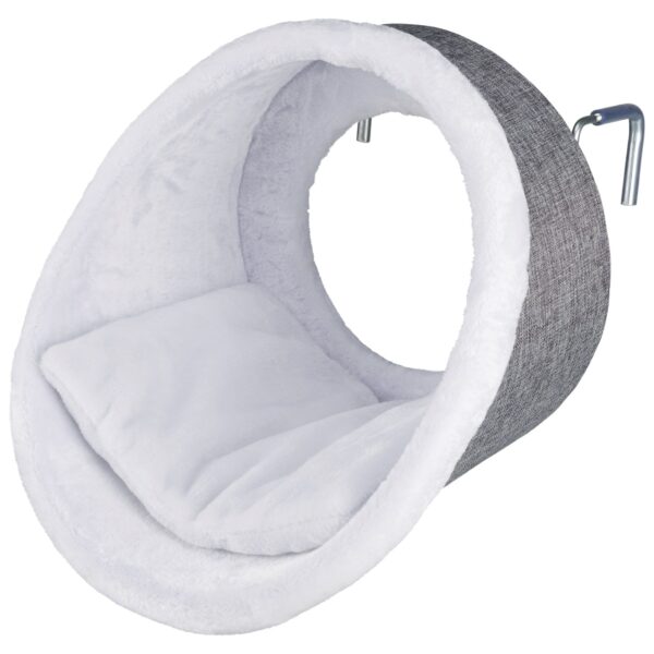 Sezlong Pe Calorifer 38x34 cm Gri cu Alb 43144