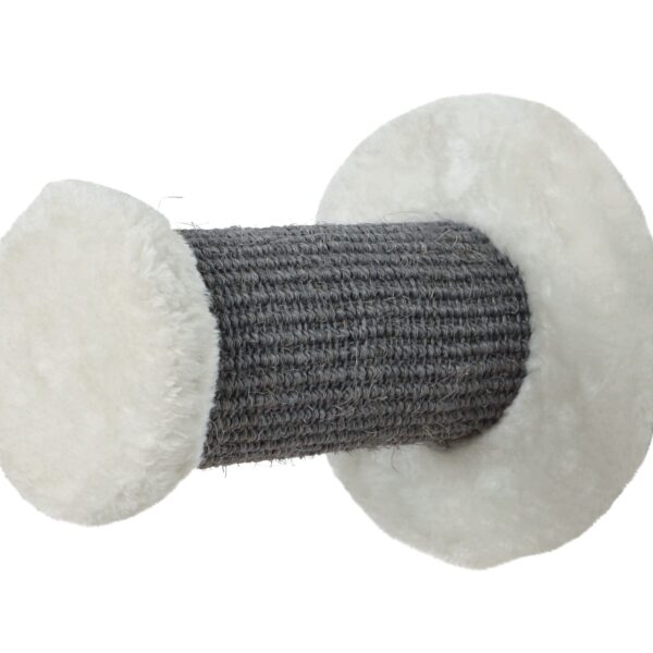 Sisal pentru Perete Rulou 18x22 cm Alb cu Grii 49922
