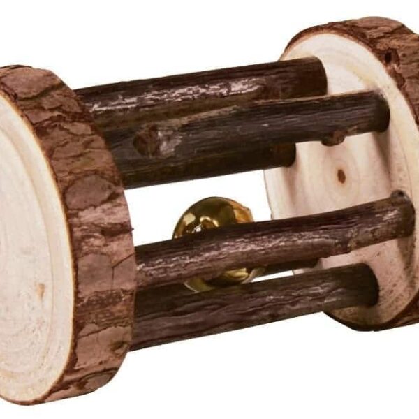 Jucarie Din Lemn pentru Rozatoare cu Clopotel 5x7 cm 61654