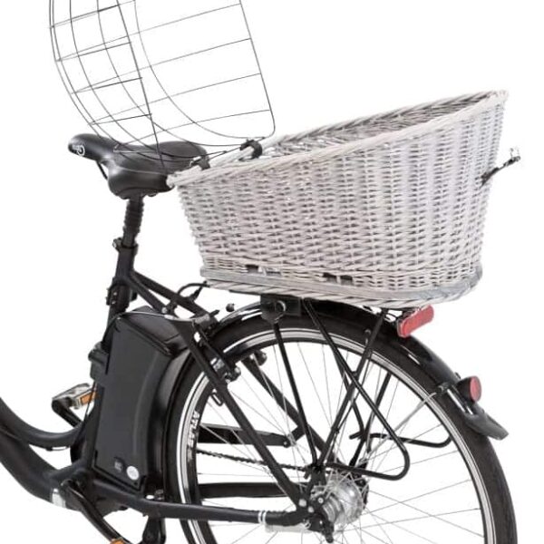 Cos pentru Bicicleta 35 x 49 x 55 cm gri 13114