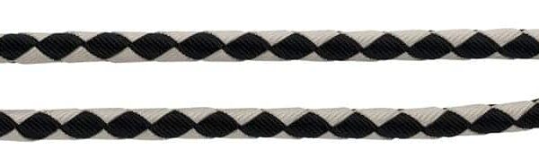 Lesa Coarda Cavo Reglabila 2 m/18 mm Negru/Gri 14361