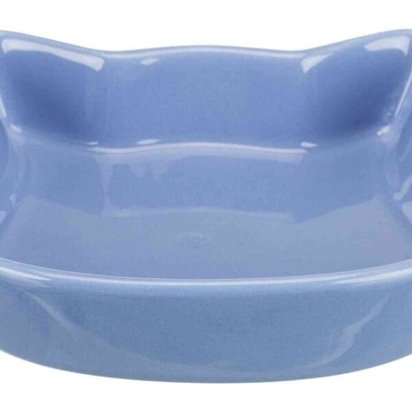 Castron ceramica cap de pisica 250 ml/12 cm 4 nuante