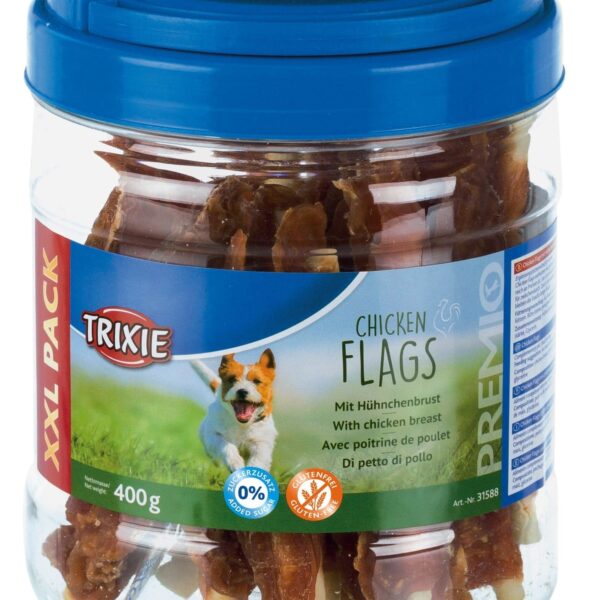 Baton Piele Rasucit cu File de Pui 400 gr In Borcan 31588