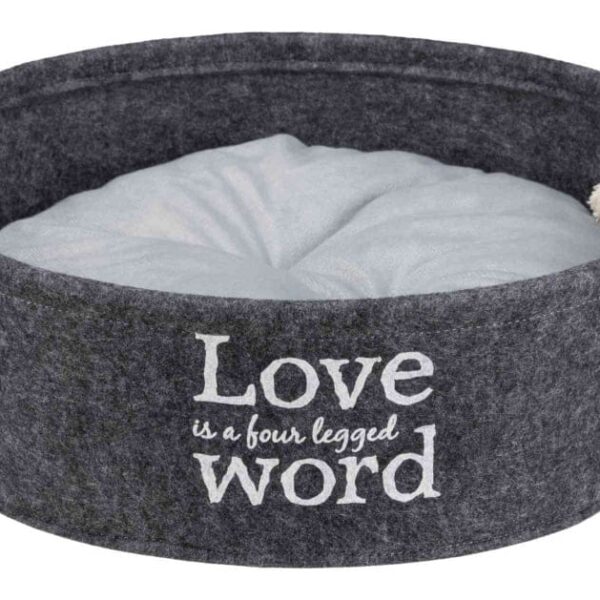 Cos Rotund Lian 45 cm Gri 38396