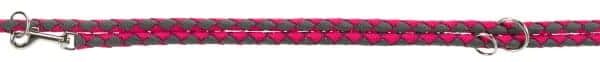 Lesa Coarda Cavo Reglabila2 m/12 mm Fucsia/Grafit 143511