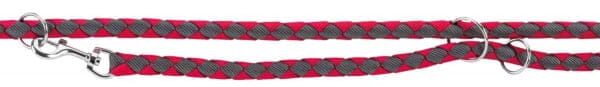 Lesa Coarda Cavo Reglabila2 m/18 mm Fuchsia/Gri 143611