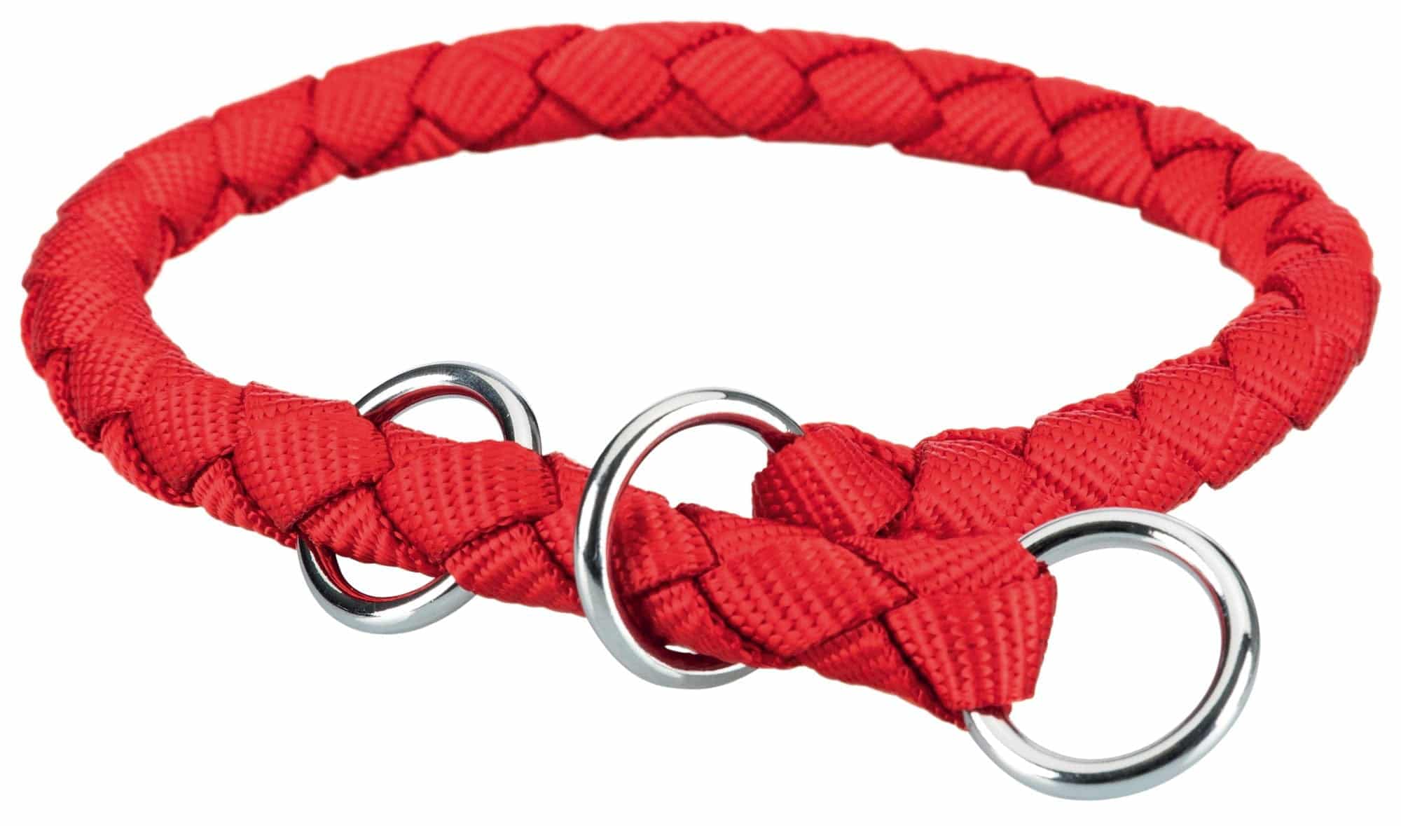 4053032024045 Zgarda Coarda M 39-45 cm/12 mm Rosu 143803