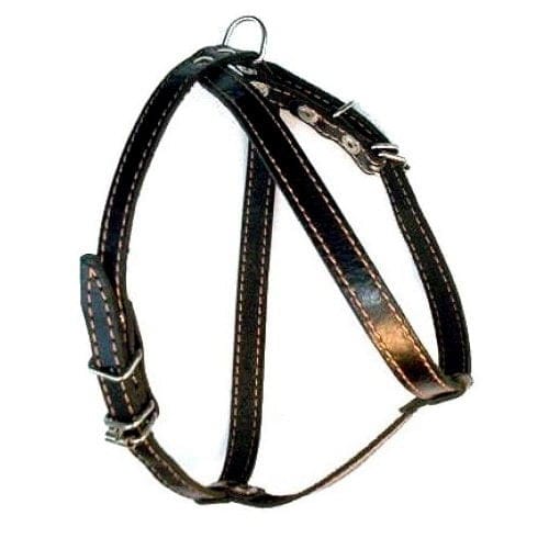 Ham L6 Piele Captusit 63-83 cm/25 mm - Negru