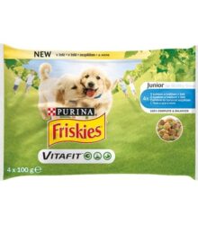 Plic Friskies Dog 4x100 g Junior In Aspic Pui 01.2021 (R)