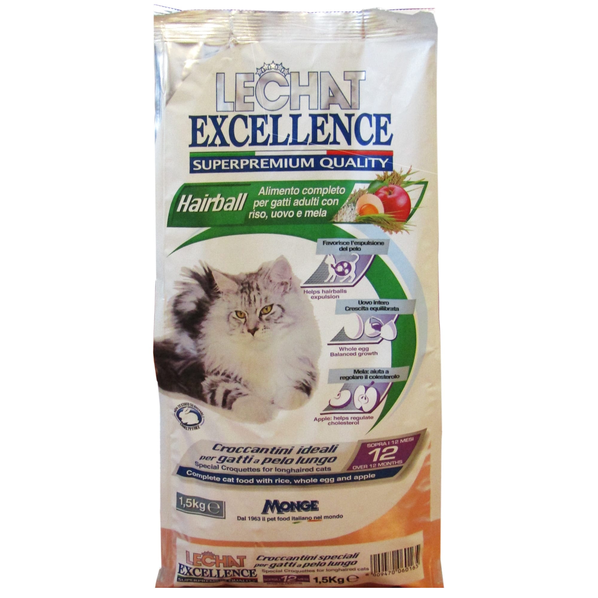 8009470060165 Lechat Excelence Hairball 1.5 kg (R)