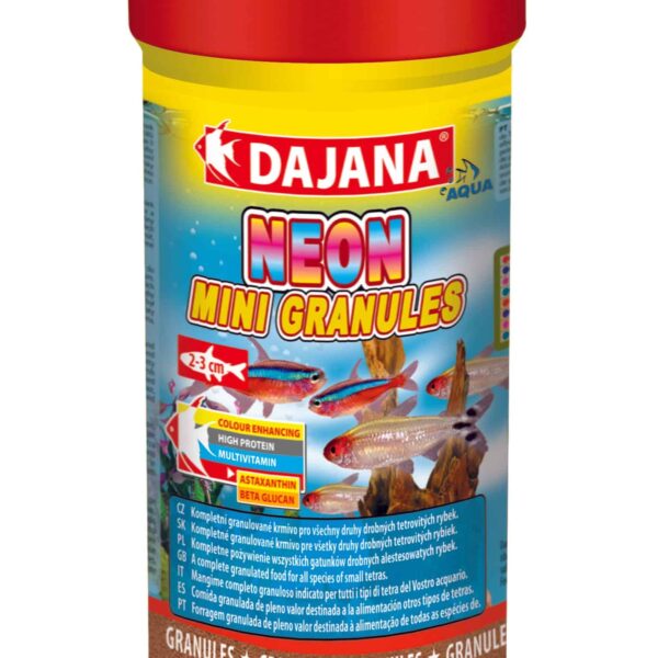 MIni Tropical Pellets - Neon 100 ml - Dp104A