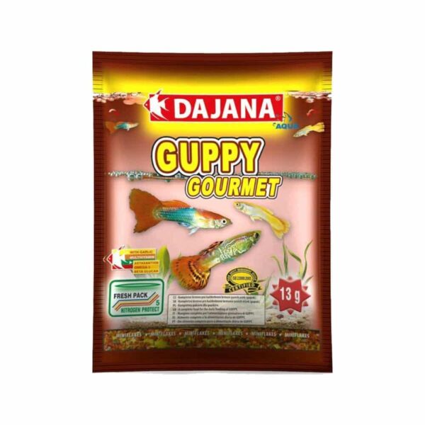 Guppy Gourmet Fulgi 13 g Plic