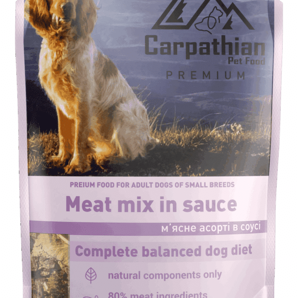 Hrana Umeda pentru Caini Adulti de Rase Mici Carne Mix 100G