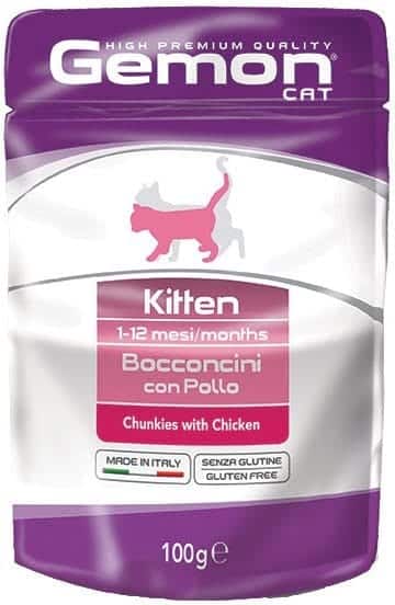 Plic Gemon Cat 100 g Junior