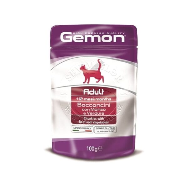 Plic Gemon Cat 100 g Adult