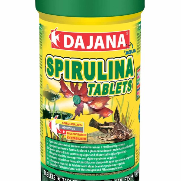 Tablete de Spirulina
