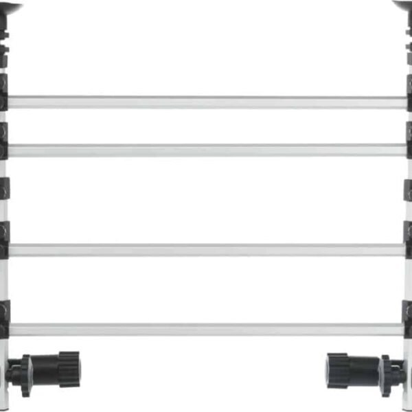 Grilaj Auto 96Ã¢â‚¬â€œ163 cm/ 34Ã¢â‚¬â€œ48 cm Argintiu/Negru 13171