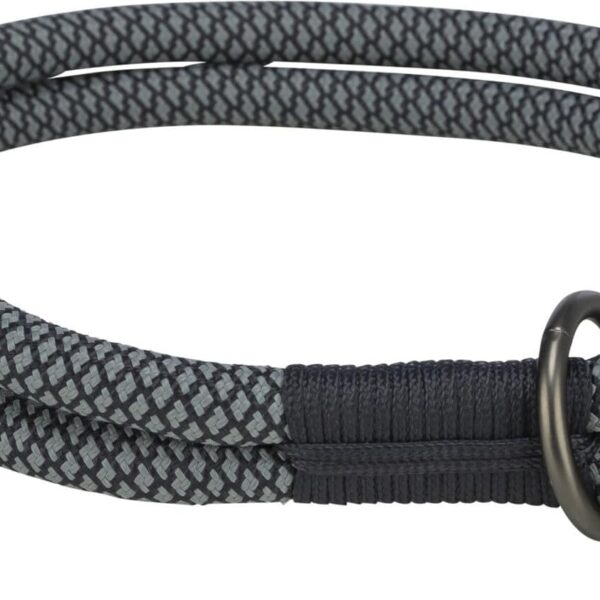 Zgarda Coarda Soft S 35 cm/6 mm Negru/Gri 1984401