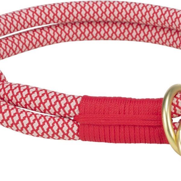 Zgarda Coarda Soft S 35 cm/6 mm Rosu/Crem 1984403